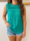 Lace Trim Pintuck Blouse Shirts & Tops