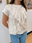 Lace Trim Sweater Top Shirts & Tops