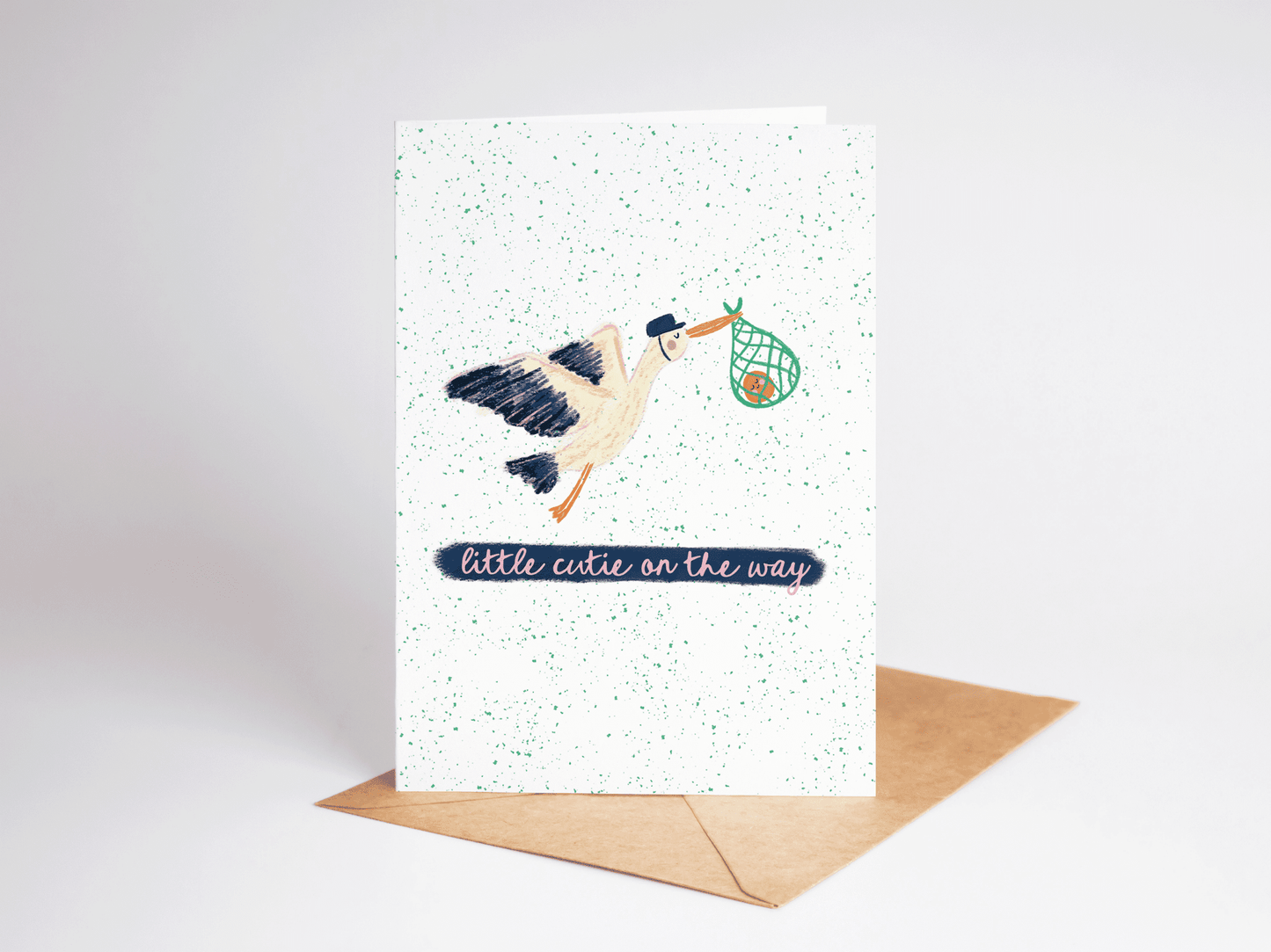 Little Cutie On the Way Card Card