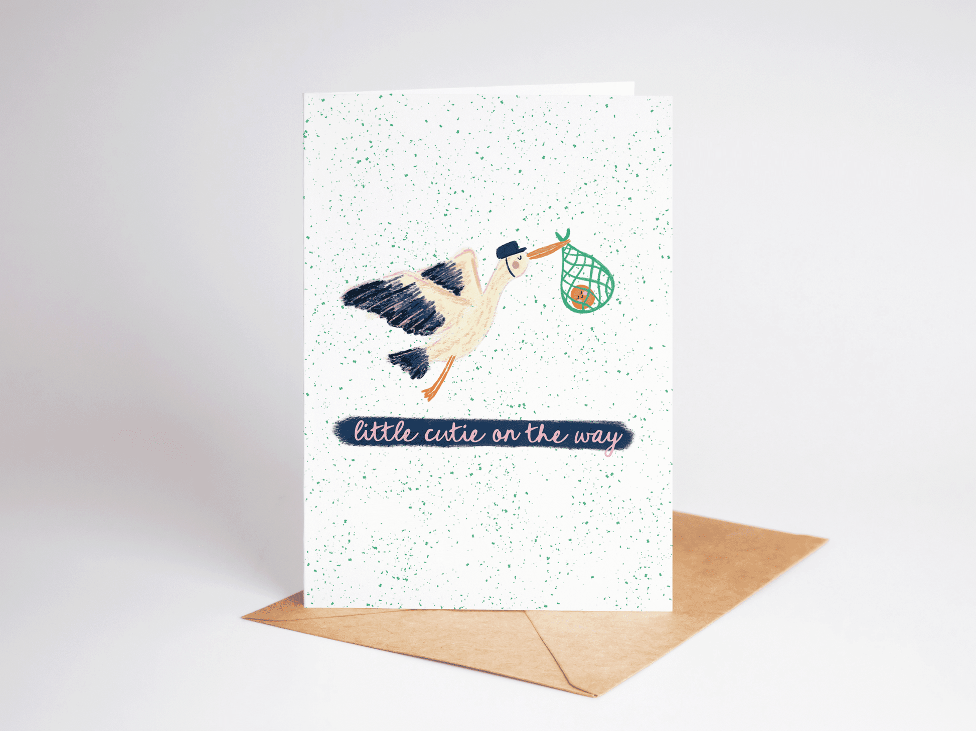 Little Cutie On the Way Card Card