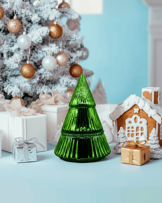 Mistletoe & Holly Tree Soy Candle Candles