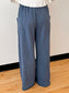 Navy Comfy Wide Leg Pants Pants