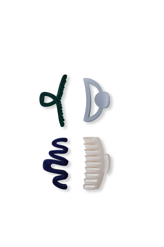 Ocean Mist Hair Claw Set