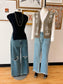 Olive Soft Sweater Vest Shirts & Tops