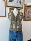 Olive Soft Sweater Vest Shirts & Tops