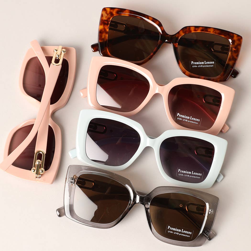 Oval Cat Eye Sunnies Sunglasses