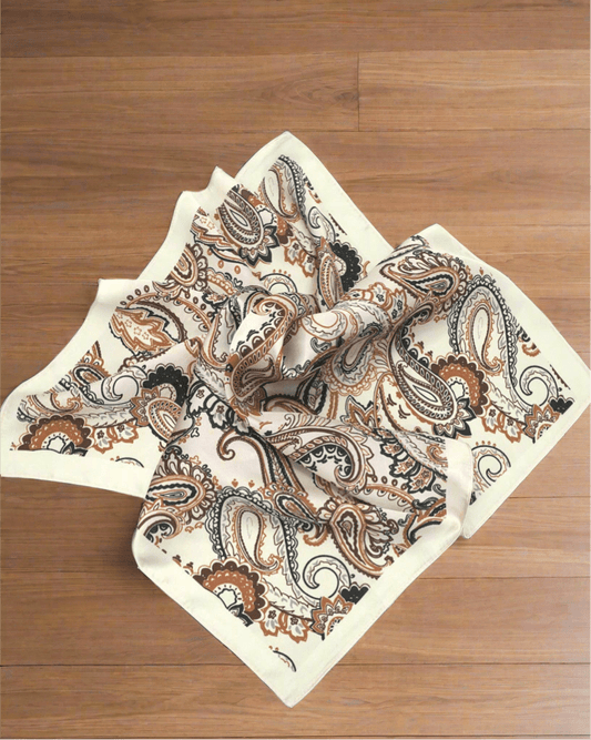 Paisley Silky Scarf
