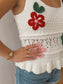 Petal Parade Knit Tank Shirts & Tops