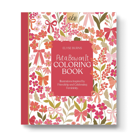 Put A Bow On It Coloring Book