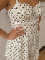 Satin Polka Dot Romper Romper