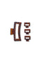 Tortoise Shell Hair Claw Set