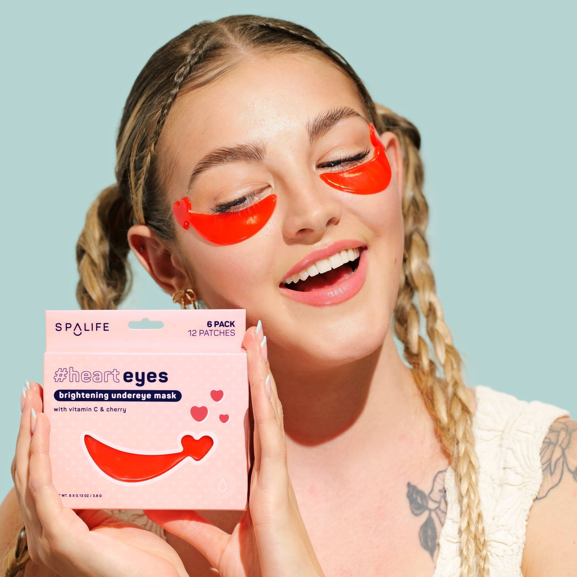 Valentines' Day Brightening Undereye Masks - 8 Pk Skincare