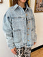 Vintage Oversized Denim Jacket Shirts & Tops