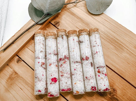 Organic Bath Salt Soak Rose Small Bath & Body