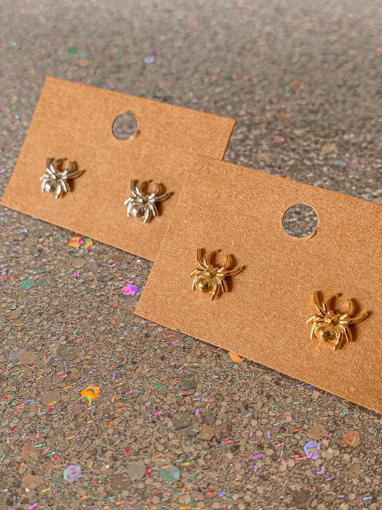 Sneaky Spider Studs Earrings