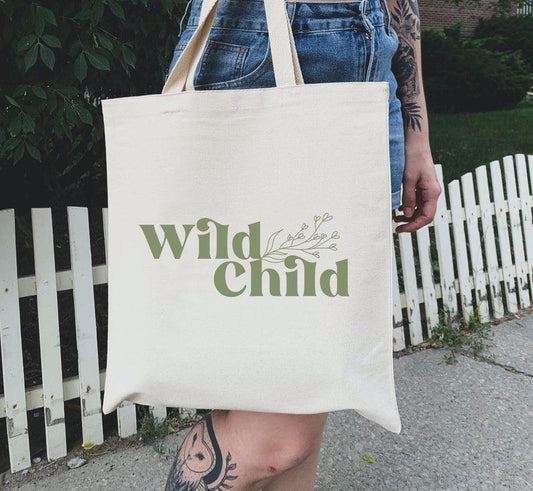 Wild Child Tote Bag Handbags